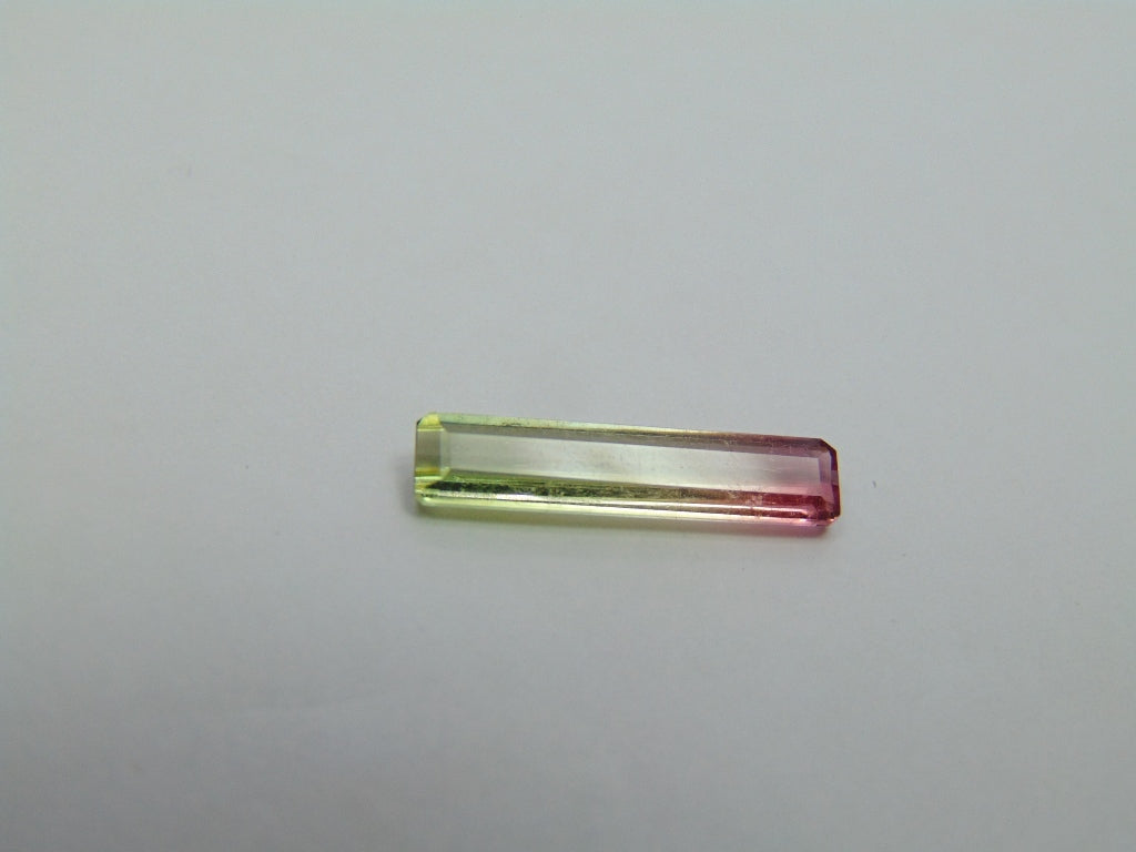 1.90ct Turmalina Bicolor 18x4mm