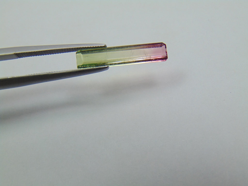 1.90ct Turmalina Bicolor 18x4mm