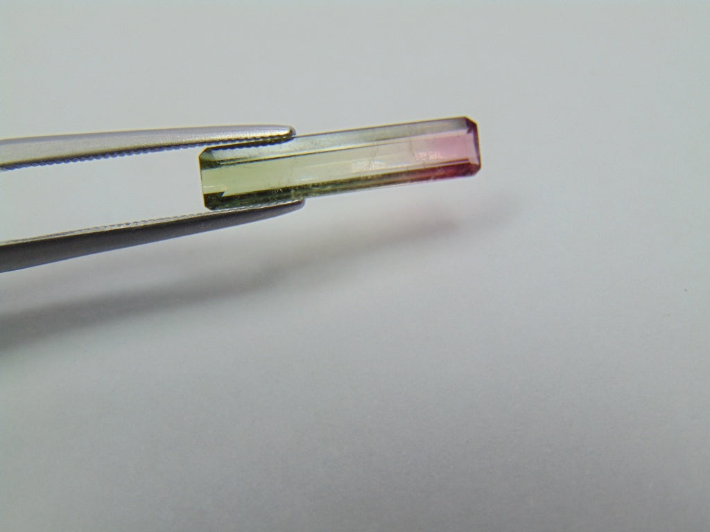 1.90ct Turmalina Bicolor 18x4mm