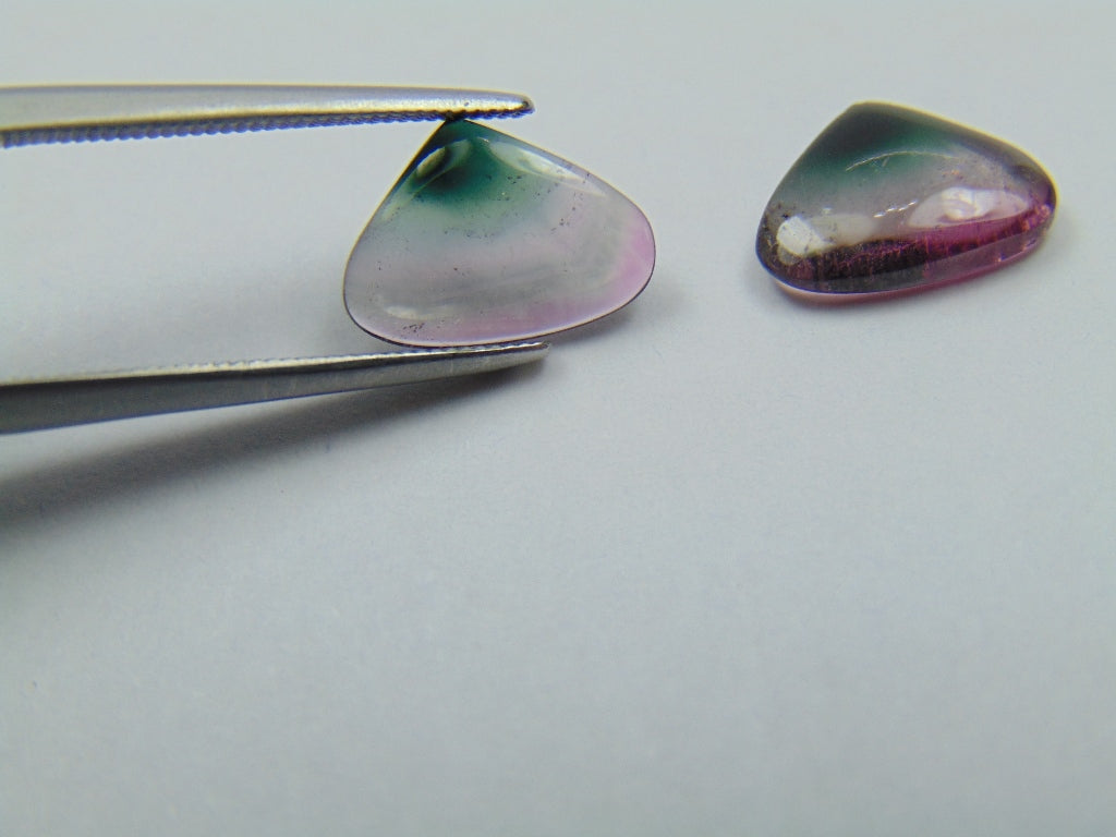 3.35ct Turmalina Cabochão 11x8mm