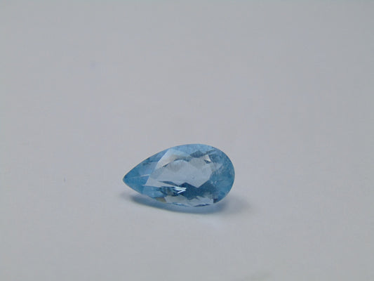 2.50ct Água-marinha 12x7mm