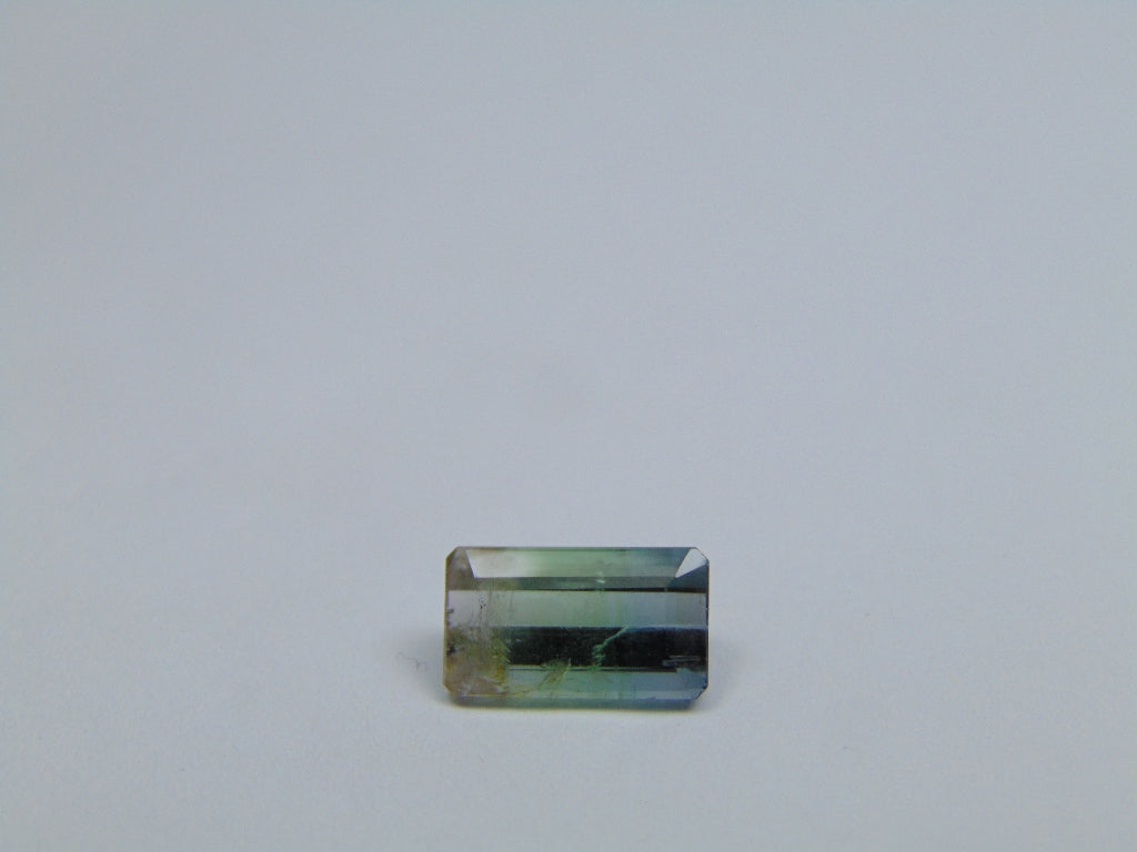2.40ct Turmalina Bicolor 10x6mm