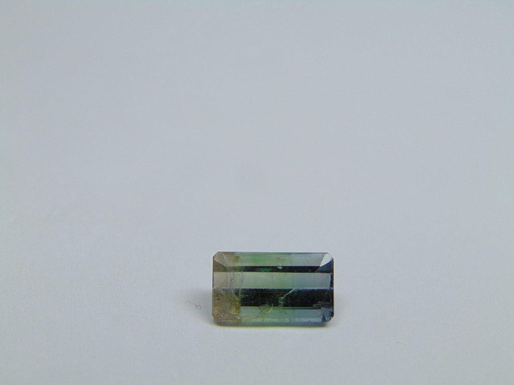 2.40ct Turmalina Bicolor 10x6mm