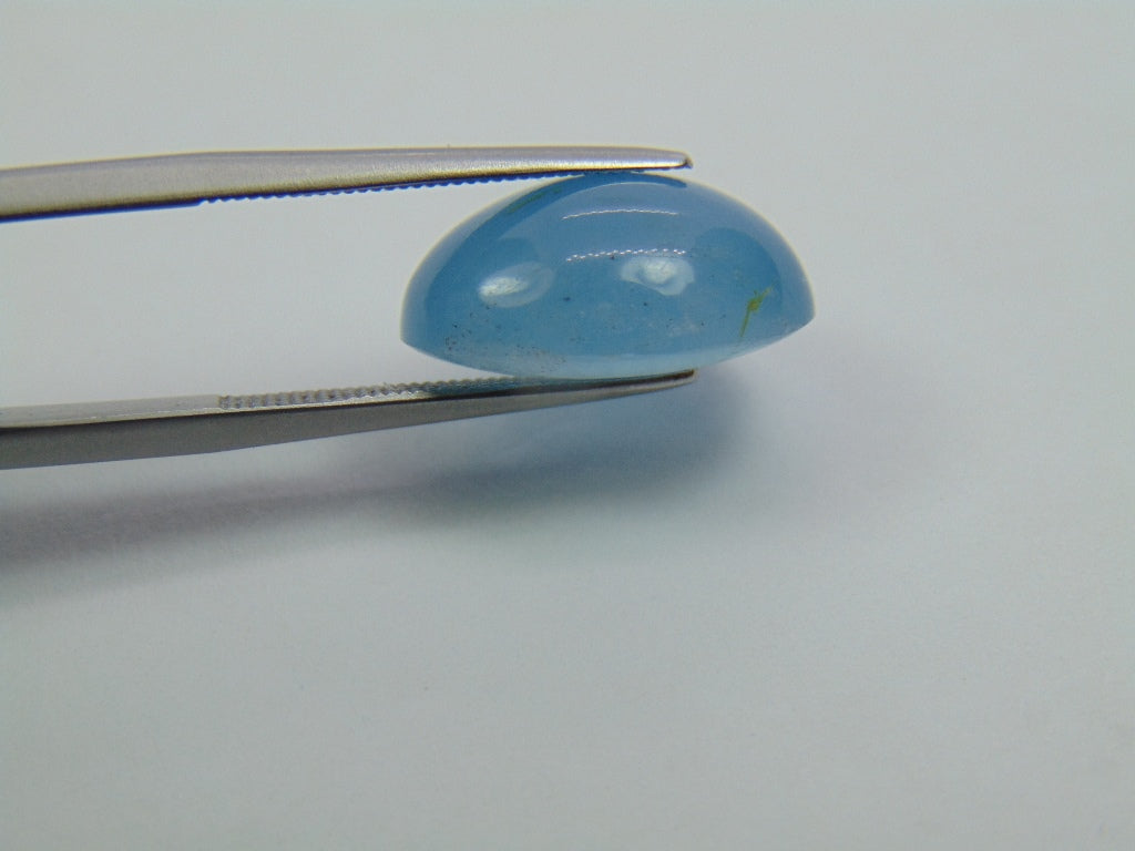 10.25ct Aquamarine Cabochon 16x12mm