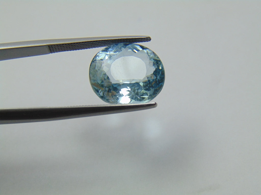 6.45ct Aquamarine 13x12mm