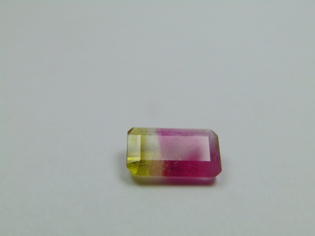 3.02ct Turmalina Bicolor 12x7mm