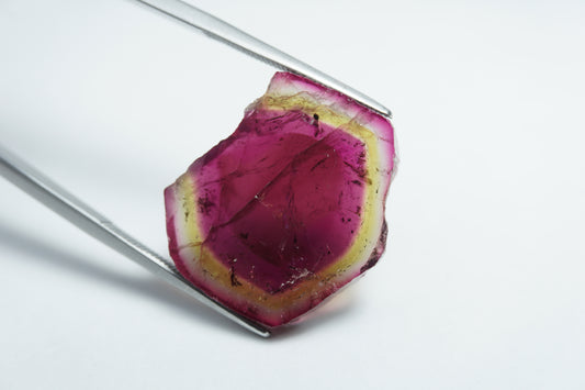 17.30ct Turmalina melancia 21x19mm