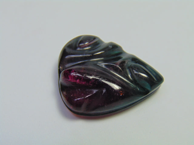 63.25ct Tourmaline Piece 30x25mm