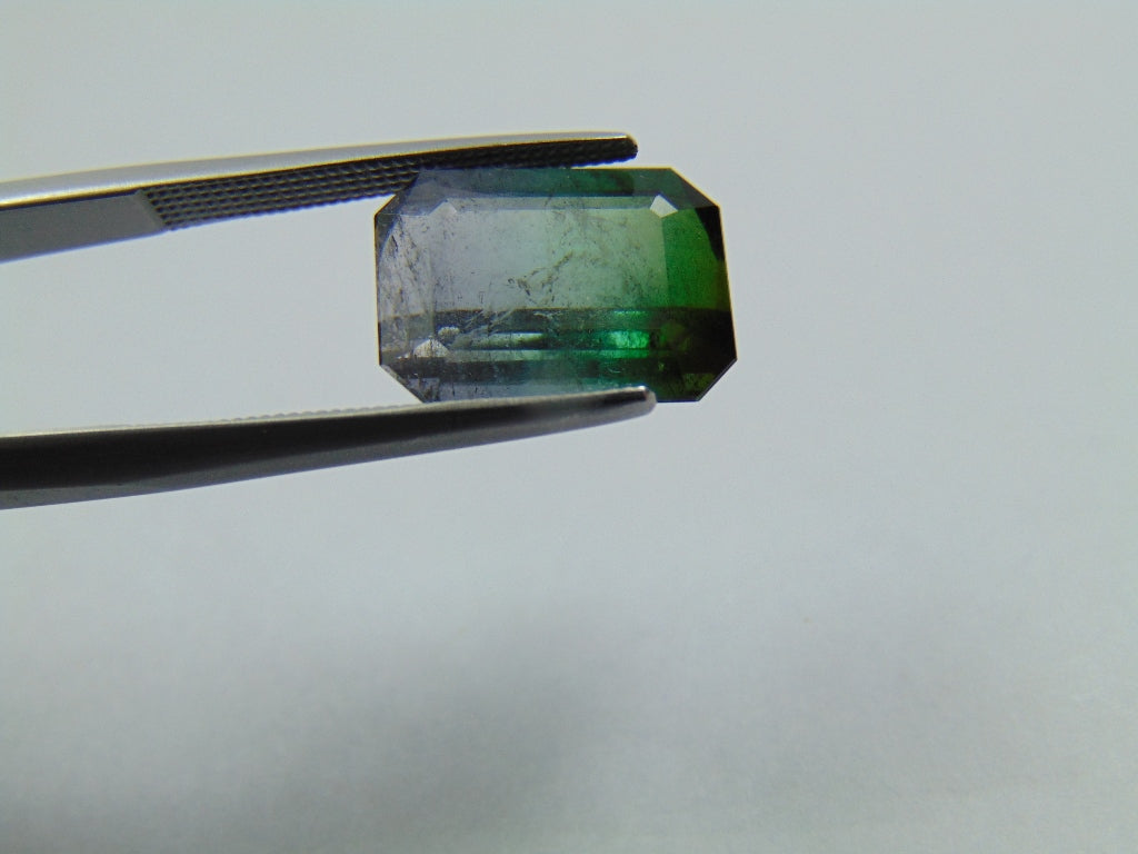 6.74ct Turmalina Bicolor 12x9mm