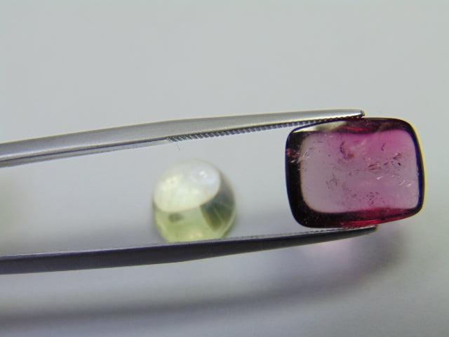 10.18ct Turmalina Cabochão Mix 13x10mm 11x9mm