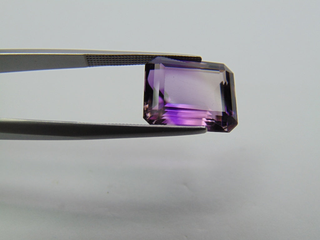 10.80ct Amethyst Bicolor 15x12mm