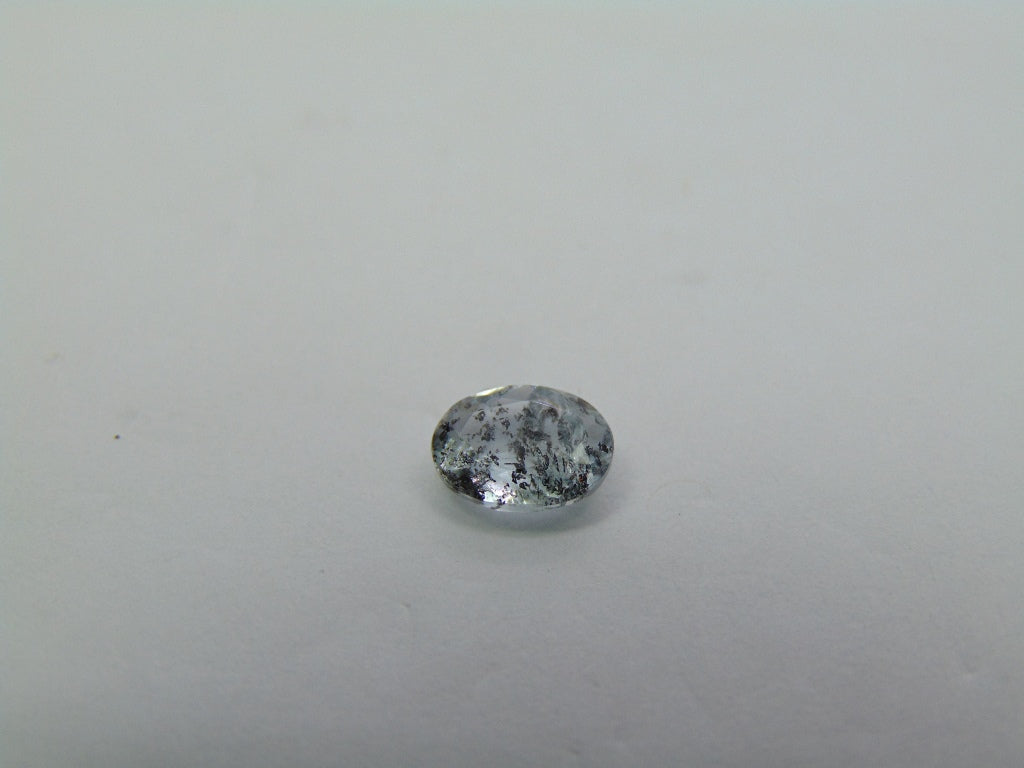 1ct Aquamarine With Inclusion 8x6mm