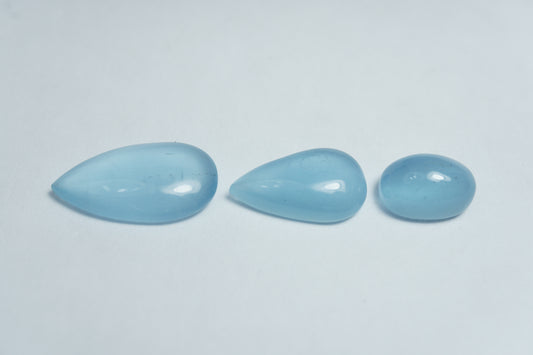 7.68ct Água-marinha cabochão