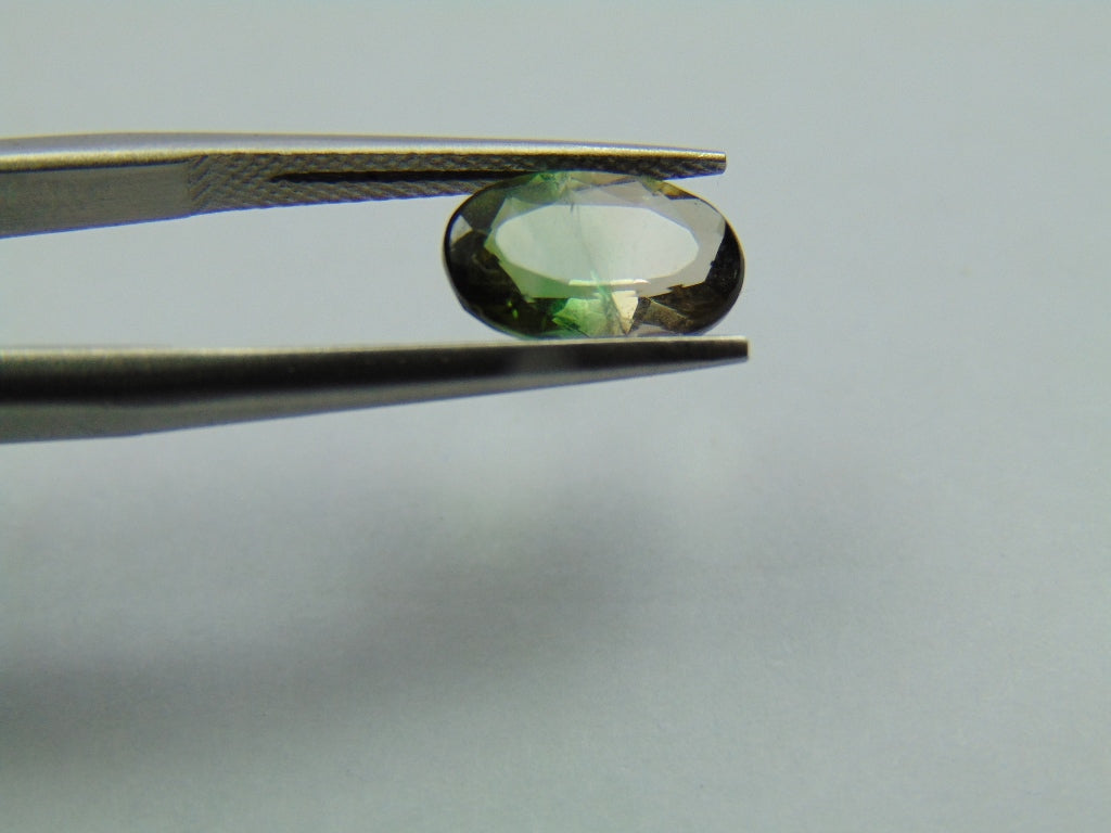 1.80ct Turmalina Bicolor 10x6mm