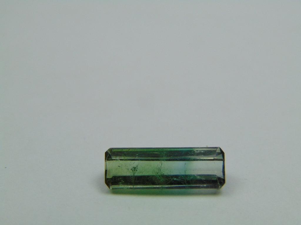 2.80ct Turmalina Bicolor 14x5mm