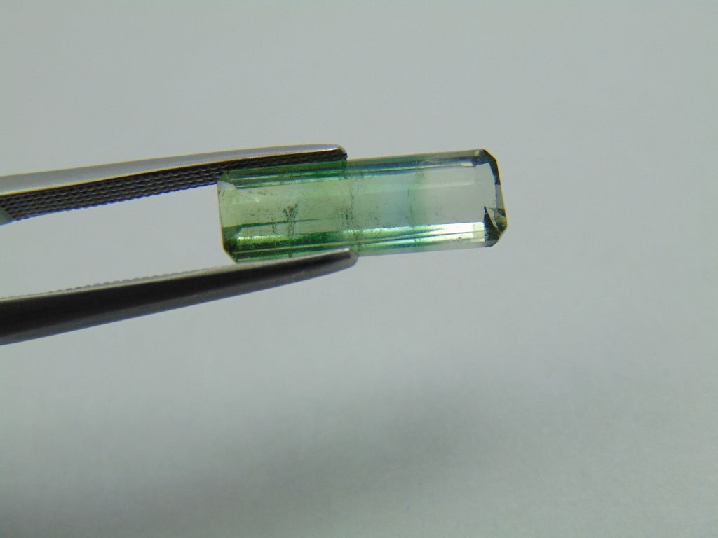 2.80ct Turmalina Bicolor 14x5mm