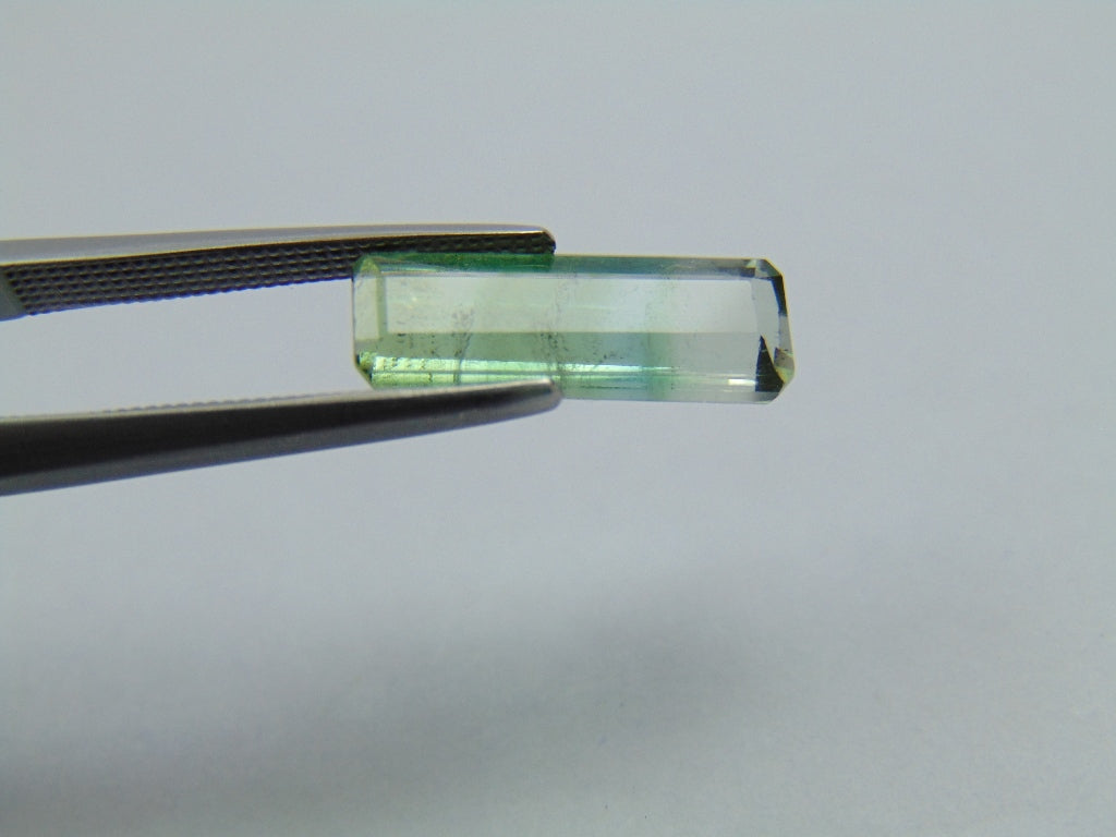 2.80ct Turmalina Bicolor 14x5mm