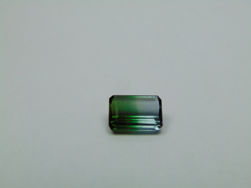 1.84ct Turmalina Bicolor 6x5mm