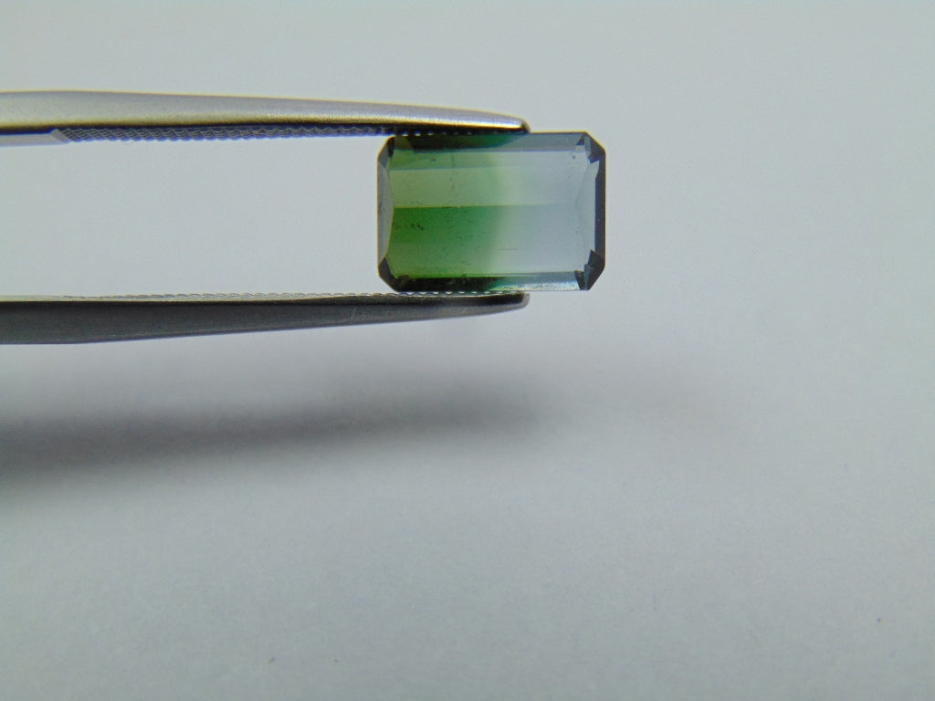 1.84ct Turmalina Bicolor 6x5mm