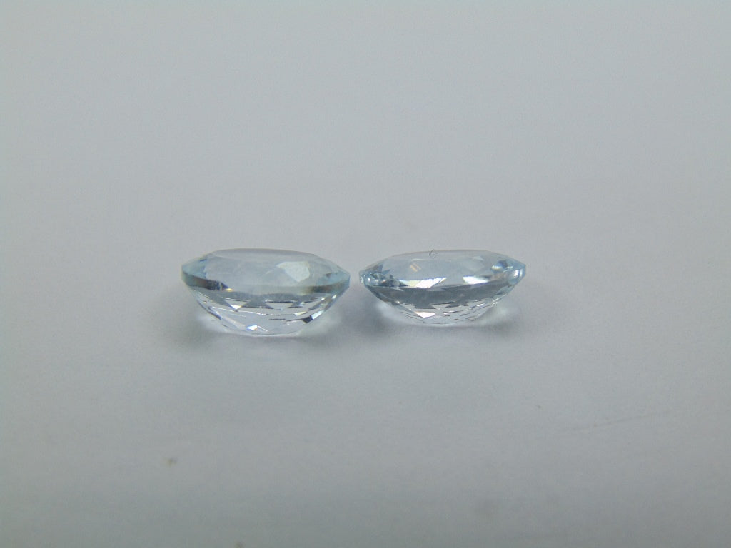 Par Água Marinha 4,50ct 10x8mm