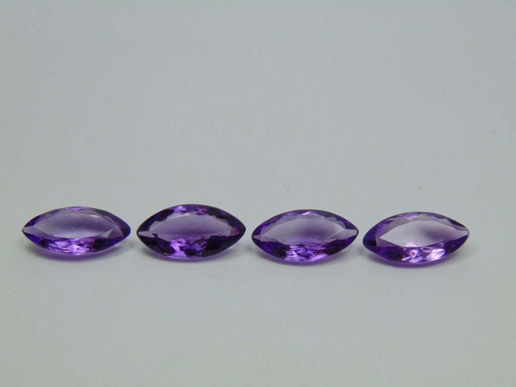 13.50ct Amethyst Calibrated 15x8mm