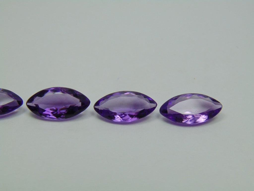 13.50ct Amethyst Calibrated 15x8mm