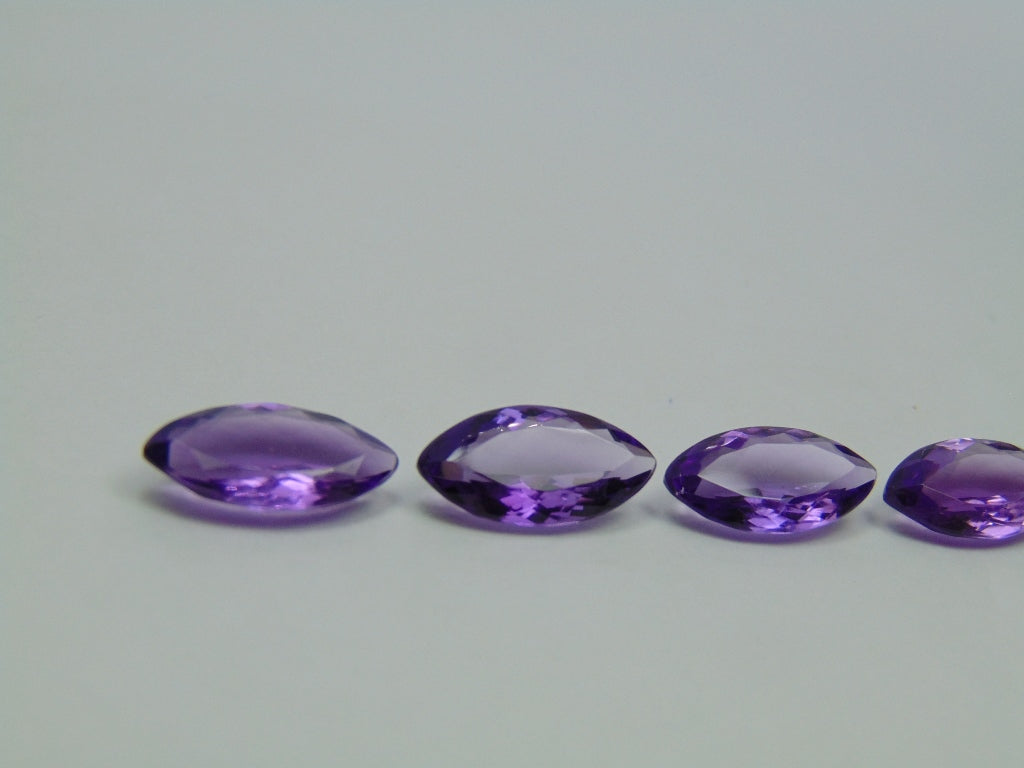 13.50ct Amethyst Calibrated 15x8mm