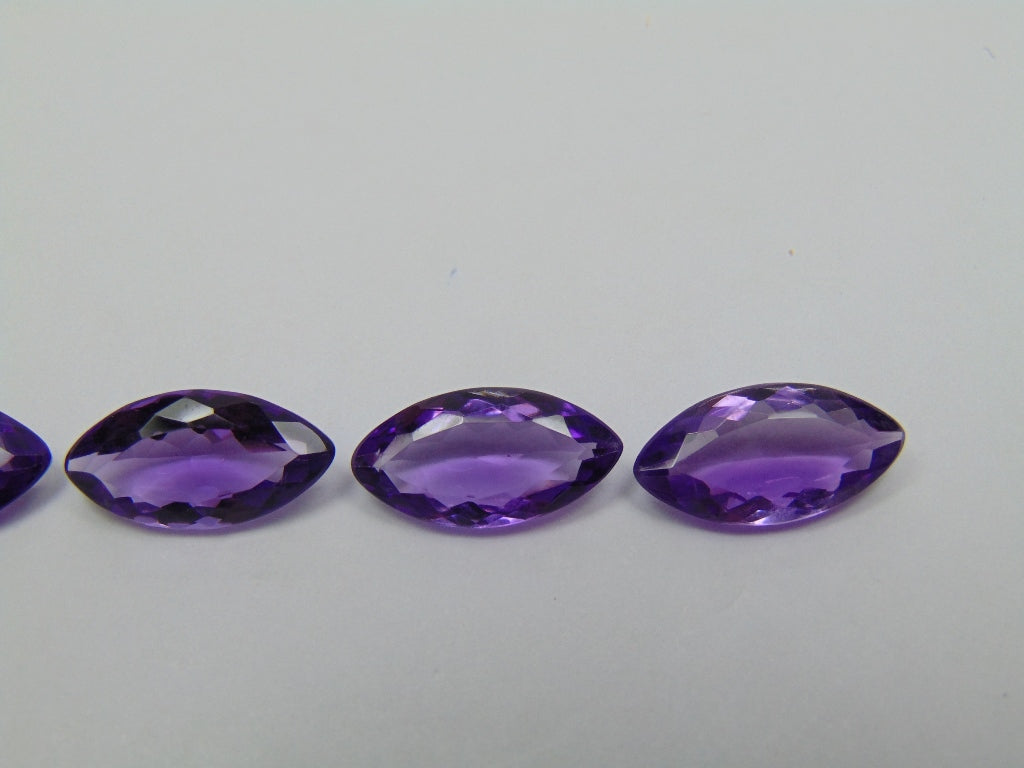 13.50ct Amethyst Calibrated 15x8mm