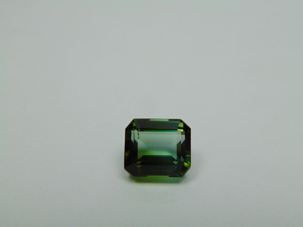 4.35ct Turmalina Bicolor 9x8mm