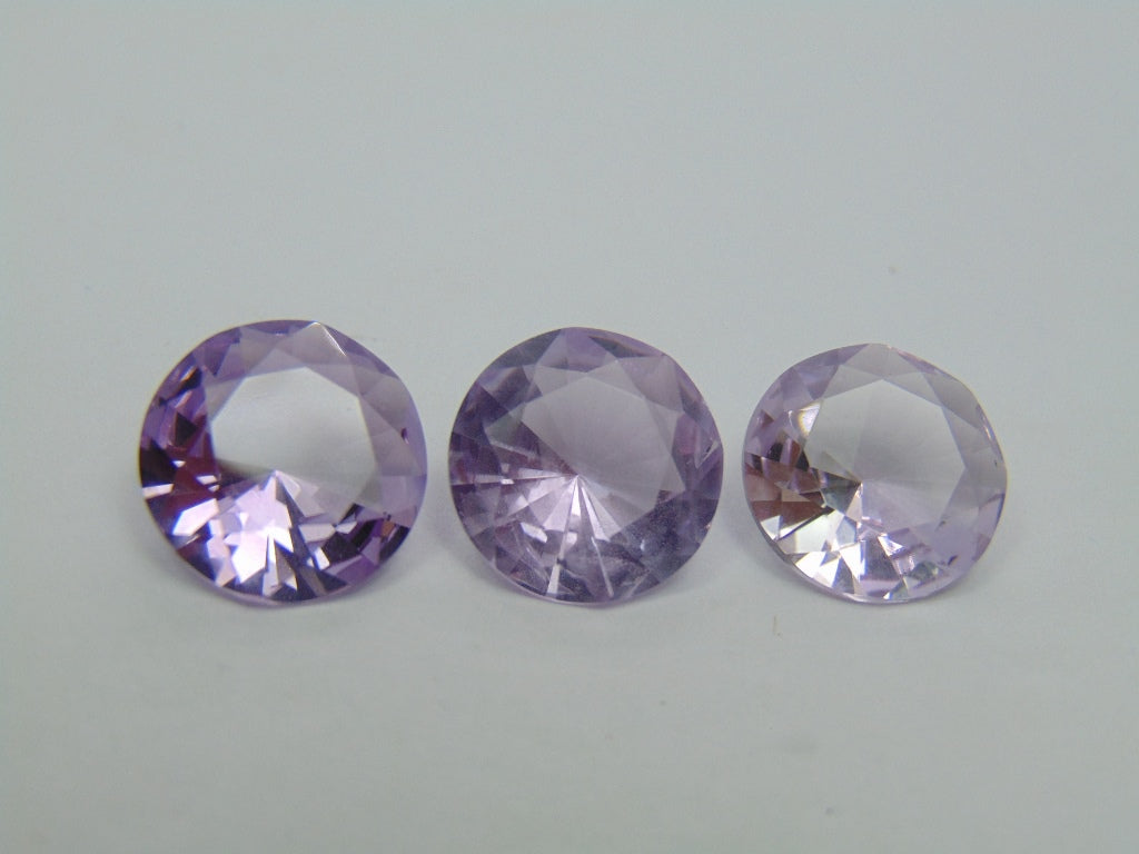 15.25ct Amethyst Calibrated 12mm