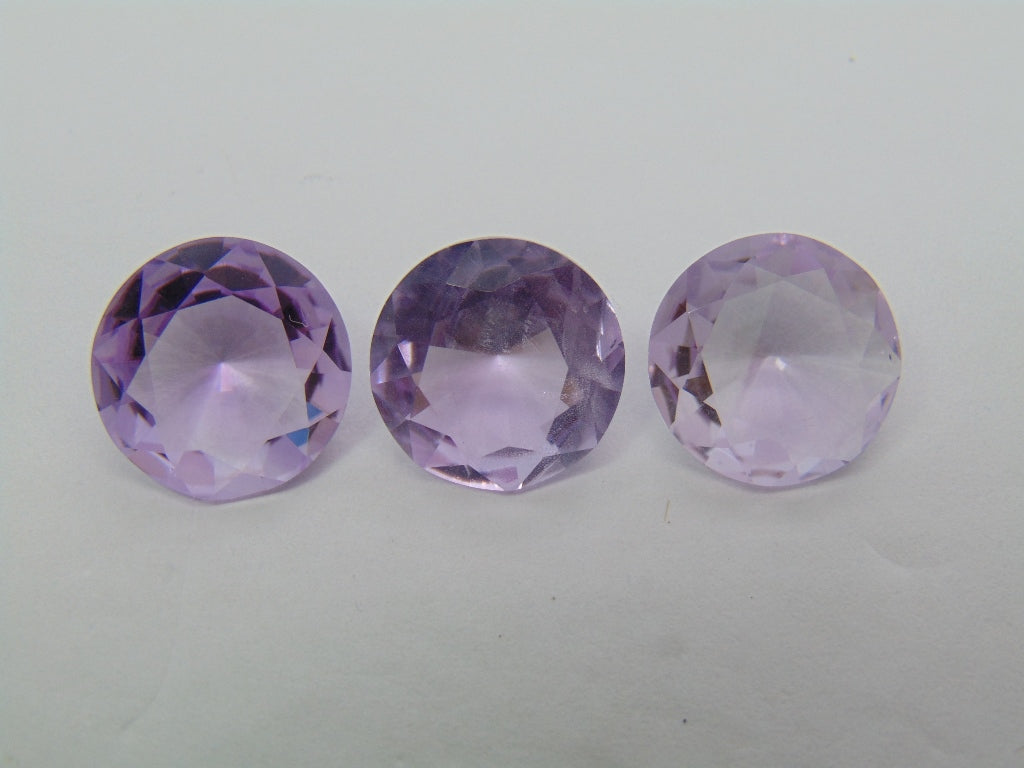 15.25ct Amethyst Calibrated 12mm