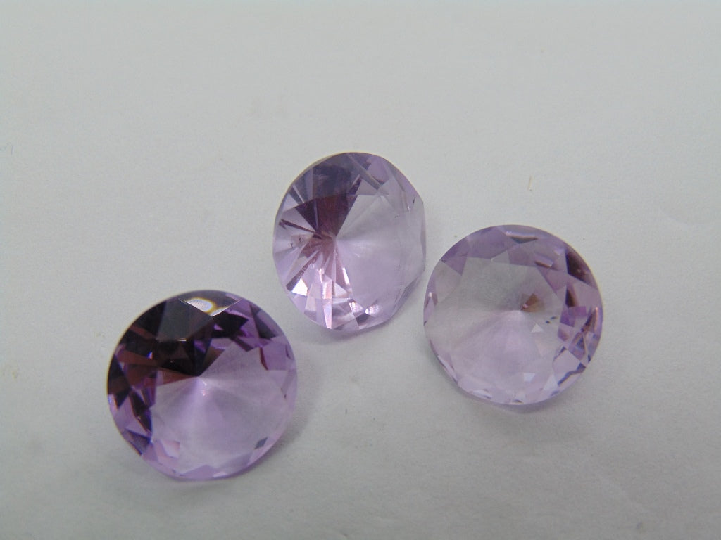 15.25ct Amethyst Calibrated 12mm