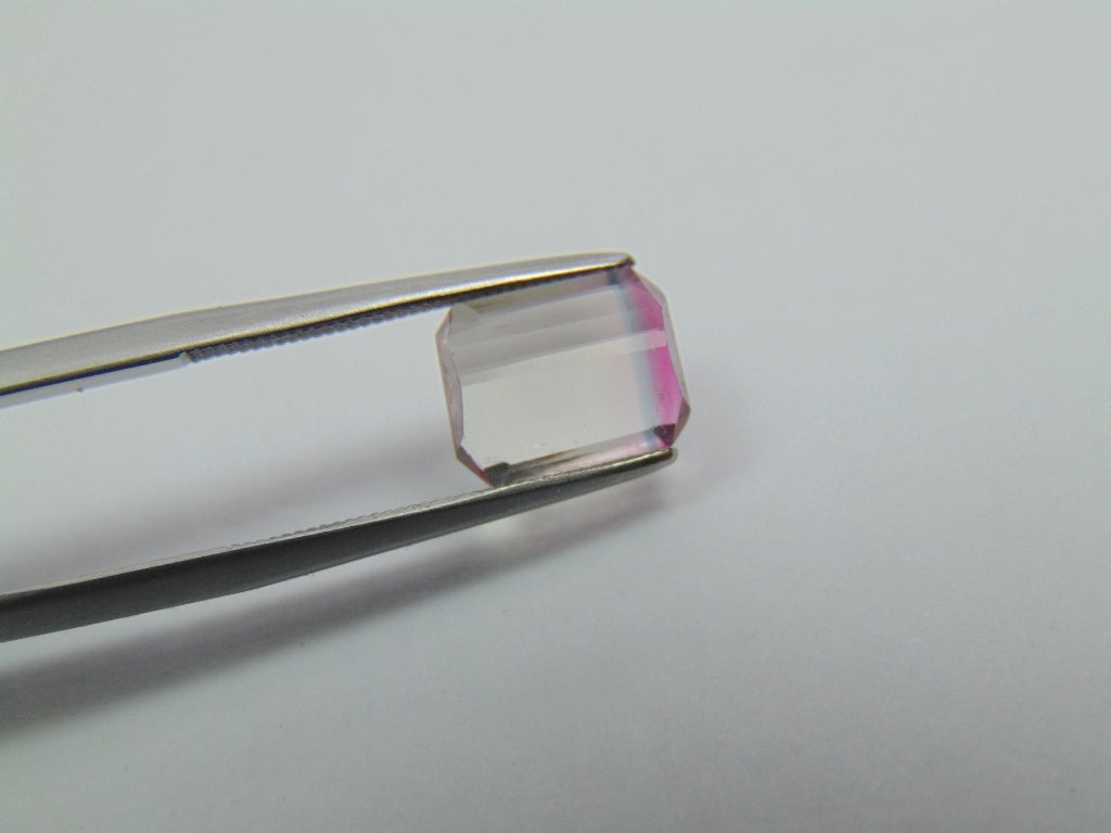 2.98ct Tourmaline Bicolor 9x7mm