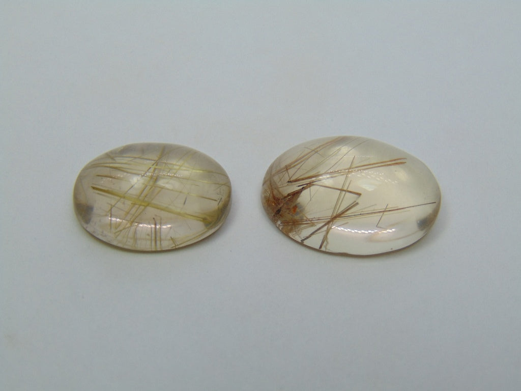 24.60ct Rutile 17x13mm 19x14mm