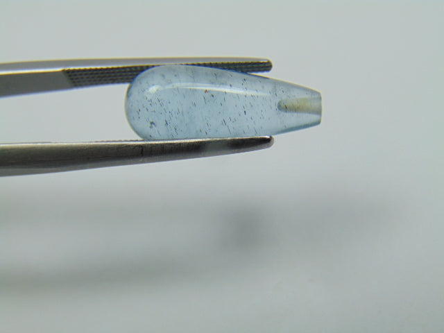 5.45ct Água-Marinha Cabochão 17x7mm