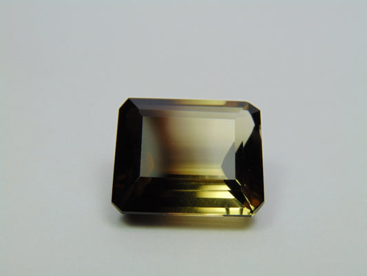 30.60ct Green Gold Bicolor 21x17mm