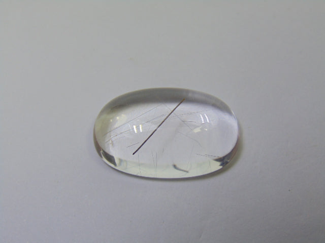 28ct Quartz Inclusion Cabochon 26x16mm