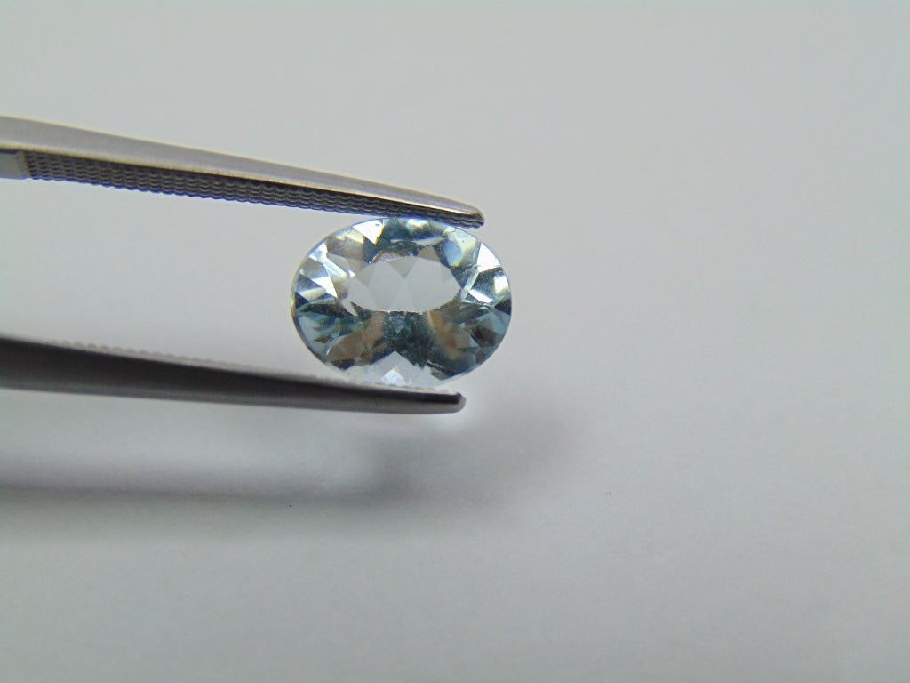 1.43ct de Água-marinha 9x7mm