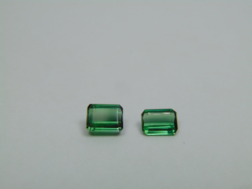 2.35ct Turmalina 7x5mm 7x5.5mm