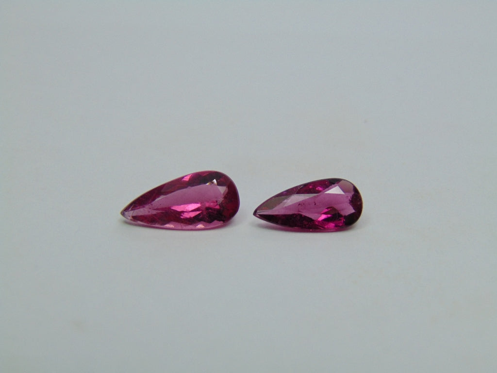 2.98ct Turmalina 12x6mm 11x5.5mm