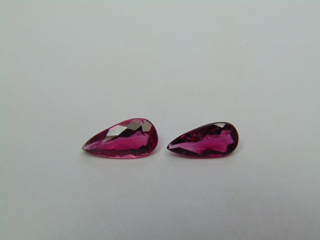 2.98ct Turmalina 12x6mm 11x5.5mm