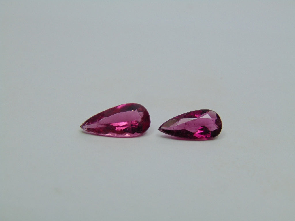 2.98ct Turmalina 12x6mm 11x5.5mm