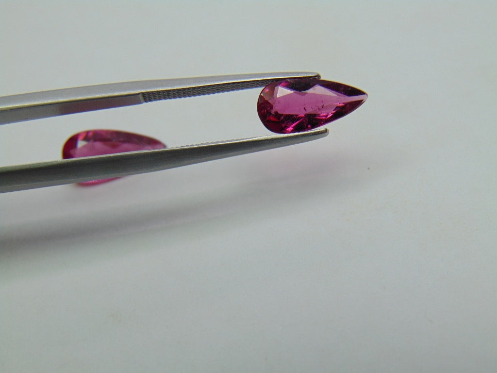 2.98ct Turmalina 12x6mm 11x5.5mm