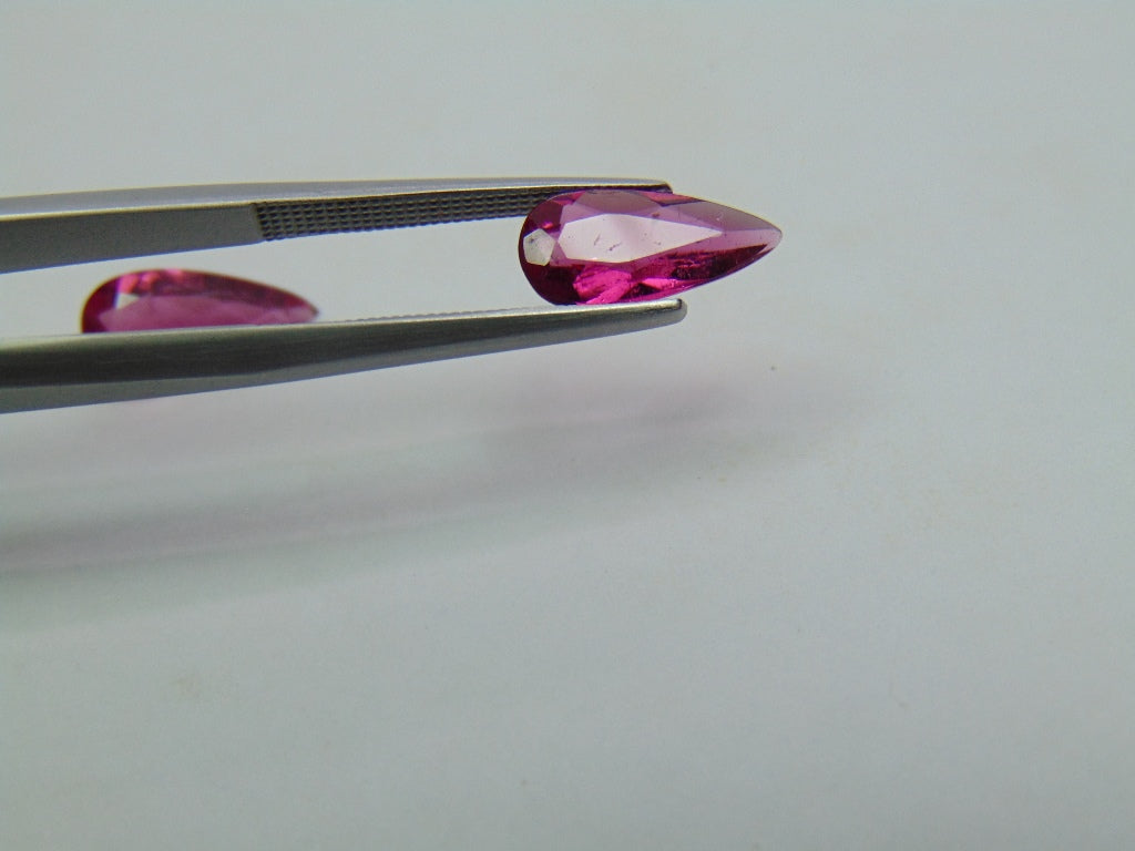 2.98ct Turmalina 12x6mm 11x5.5mm