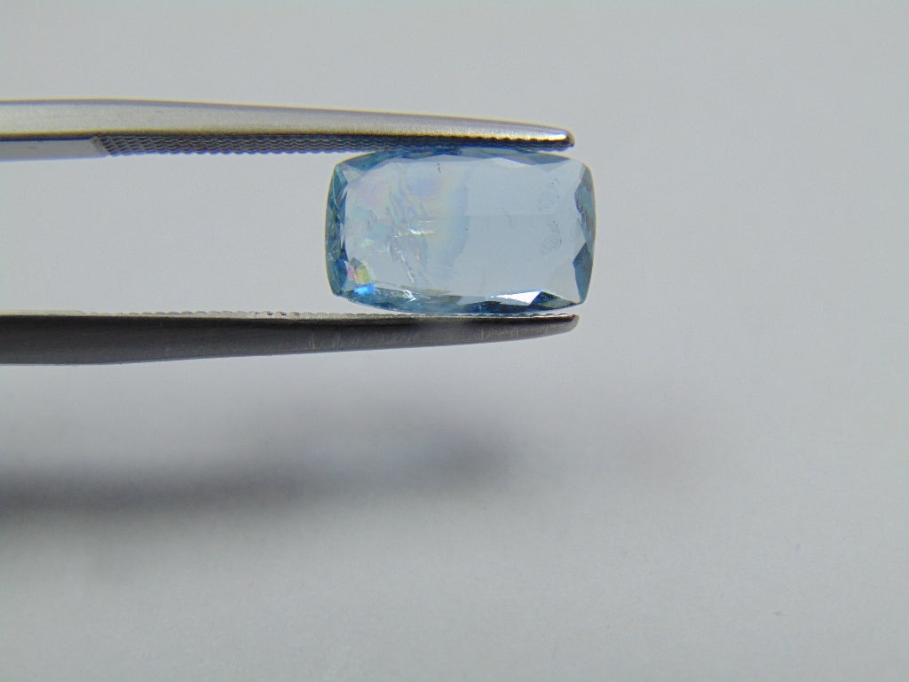 2.10ct Água-marinha 10x7mm