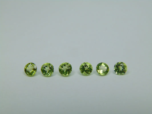 1.79ct Peridoto 4mm