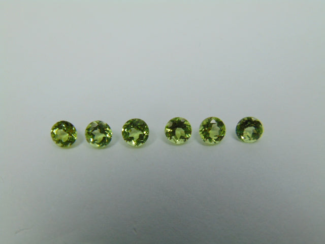 1.79ct Peridoto 4mm