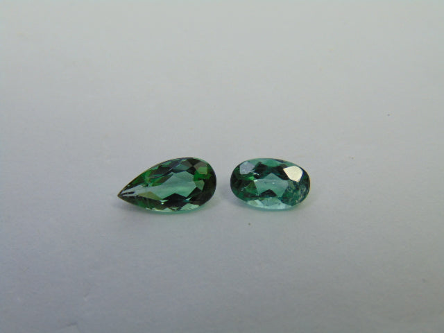 2.20ct Turmalina 10x5mm 8x5mm