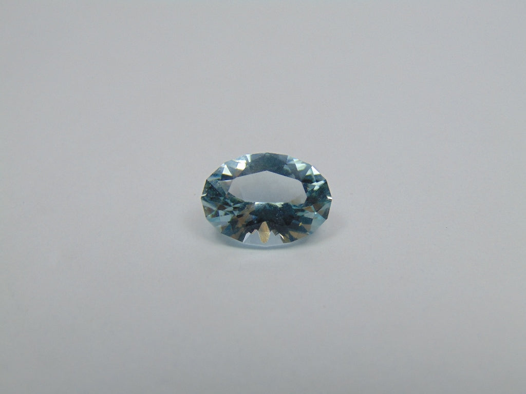 6.70ct Topázio Cor Natural 13x10mm