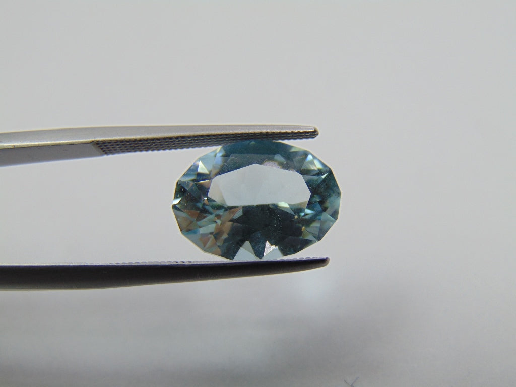 6.70ct Topázio Cor Natural 13x10mm